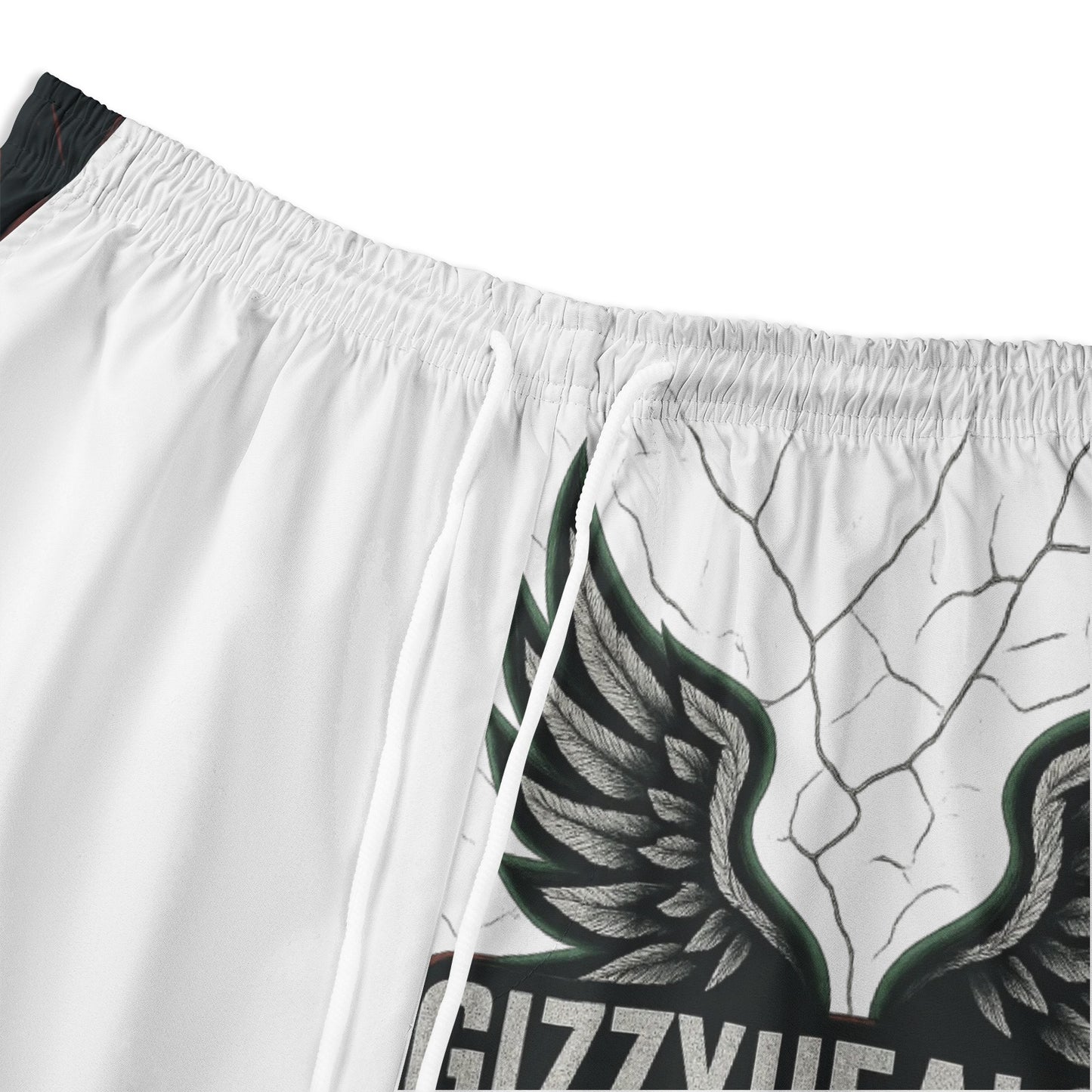 Men's All-Over-Print Hawaiian Swim Shorts