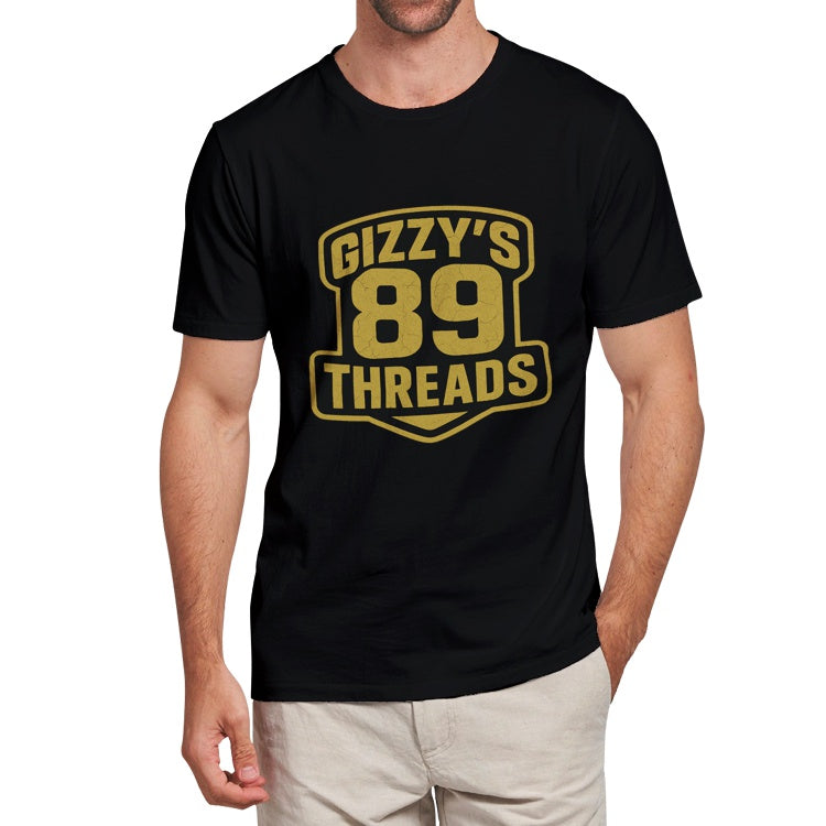 Gizzy's Threads Gold Heavy Cotton Adult T-Shirt